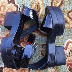 Women’s Silence + Noise platform sandals.
